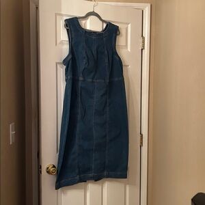 Ava & Viv Blue Denim Top